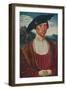 'Joost van Bronckhorst', c1520-Jan Mostaert-Framed Giclee Print