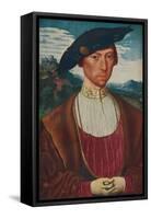 'Joost van Bronckhorst', c1520-Jan Mostaert-Framed Stretched Canvas