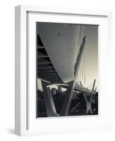 Jordan, Amman, Amman Suspension Bridge-Walter Bibikow-Framed Photographic Print