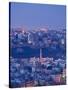 Jordan, Amman, Elevated View of Jebel Amman-Walter Bibikow-Stretched Canvas