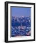 Jordan, Amman, Elevated View of Jebel Amman-Walter Bibikow-Framed Photographic Print