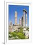 Jordan, Amman, the Citadel. the Ruins of the Temple of Hercules-Nigel Pavitt-Framed Photographic Print