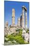 Jordan, Amman, the Citadel. the Ruins of the Temple of Hercules-Nigel Pavitt-Mounted Photographic Print