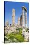 Jordan, Amman, the Citadel. the Ruins of the Temple of Hercules-Nigel Pavitt-Stretched Canvas