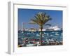 Jordan, Aqaba, Port of Aqaba-Walter Bibikow-Framed Photographic Print