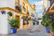 Spain, Andalusia, Estepona, Old town, Nuestra Senora de Los Remedios Church-Jordan Banks-Photographic Print