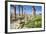 Jordan, Jerash. a Section of the Cardo of the Ancient Roman City of Jerash.-Nigel Pavitt-Framed Photographic Print