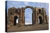 Jordan, Jerash, Main Entrance of Hadrian's Arch-Claudia Adams-Stretched Canvas