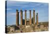 Jordan, Jerash, Temple of Artemis-Claudia Adams-Stretched Canvas