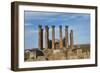 Jordan, Jerash, Temple of Artemis-Claudia Adams-Framed Photographic Print