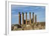 Jordan, Jerash, Temple of Artemis-Claudia Adams-Framed Photographic Print