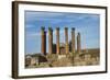 Jordan, Jerash, Temple of Artemis-Claudia Adams-Framed Photographic Print