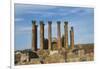 Jordan, Jerash, Temple of Artemis-Claudia Adams-Framed Photographic Print