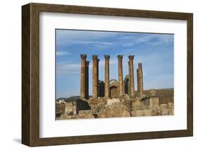 Jordan, Jerash, Temple of Artemis-Claudia Adams-Framed Photographic Print