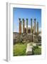 Jordan, Jerash. the Ruins of the Sacred Temple of Artemis in the Ancient Roman City of Jerash.-Nigel Pavitt-Framed Photographic Print