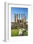 Jordan, Jerash. the Ruins of the Sacred Temple of Artemis in the Ancient Roman City of Jerash.-Nigel Pavitt-Framed Photographic Print