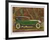 Jordan Line Eight Touring Car, Magazine Advertisement, USA, 1925-null-Framed Giclee Print