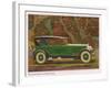 Jordan Line Eight Touring Car, Magazine Advertisement, USA, 1925-null-Framed Giclee Print