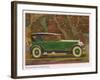 Jordan Line Eight Touring Car, Magazine Advertisement, USA, 1925-null-Framed Giclee Print