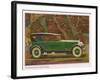 Jordan Line Eight Touring Car, Magazine Advertisement, USA, 1925-null-Framed Giclee Print