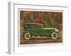 Jordan Line Eight Touring Car, Magazine Advertisement, USA, 1925-null-Framed Giclee Print