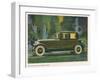 Jordan Line Eight Victoria Car, Magazine Advertisement, USA, 1925-null-Framed Giclee Print