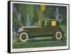 Jordan Line Eight Victoria Car, Magazine Advertisement, USA, 1925-null-Framed Stretched Canvas