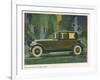 Jordan Line Eight Victoria Car, Magazine Advertisement, USA, 1925-null-Framed Giclee Print