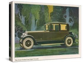 Jordan Line Eight Victoria Car, Magazine Advertisement, USA, 1925-null-Stretched Canvas