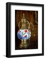 Jordan, Madaba. Traditional lantern.-Dave Bartruff-Framed Photographic Print
