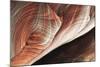 Jordan, Petra, Colorful Patterns in Sandstone Ancient-Claudia Adams-Mounted Photographic Print