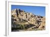 Jordan, Petra. the Attractive Sandstone Rock Formations-Nigel Pavitt-Framed Photographic Print