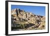 Jordan, Petra. the Attractive Sandstone Rock Formations-Nigel Pavitt-Framed Photographic Print