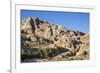 Jordan, Petra. the Attractive Sandstone Rock Formations-Nigel Pavitt-Framed Photographic Print