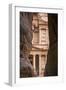 Jordan, Petra. the Siq Is the Main Entrance to the Ancient Nabataean City of Petra. Al Khazneh-Nigel Pavitt-Framed Photographic Print