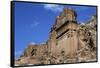 Jordan, Petra, Tomb of Aneishu Ancient City-Claudia Adams-Framed Stretched Canvas