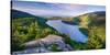 Jordan Pond from the North Bubble, Acadia National Park, Maine, USA-null-Stretched Canvas