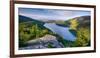 Jordan Pond from the North Bubble, Acadia National Park, Maine, USA-null-Framed Photographic Print