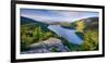 Jordan Pond from the North Bubble, Acadia National Park, Maine, USA-null-Framed Photographic Print