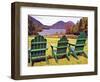 Jordan Pond View, Acadia National Park, Maine-George Oze-Framed Photographic Print