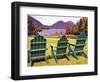 Jordan Pond View, Acadia National Park, Maine-George Oze-Framed Photographic Print