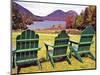 Jordan Pond View, Acadia National Park, Maine-George Oze-Mounted Photographic Print