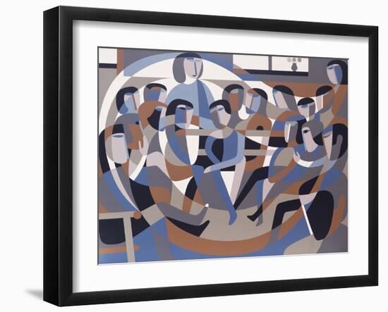 Jordan's Quaker Meeting 2, 1993-Ron Waddams-Framed Giclee Print