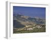 Jordan Valley Town of Maalei Ephraim, with Mount Sartaba in Background, Israel, Middle East-Simanor Eitan-Framed Photographic Print