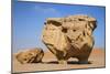 Jordan, Wadi Rum. a Free-Standing Sandstone Feature known as the Bedouin Cow in Wadi Rum.-Nigel Pavitt-Mounted Photographic Print