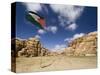 Jordanian Flag, Jordan, Middle East-Sergio Pitamitz-Stretched Canvas