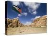 Jordanian Flag, Jordan, Middle East-Sergio Pitamitz-Stretched Canvas