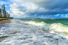 Pier at Sunny Isles Beach in Miami-Jorg Hackemann-Photographic Print