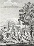 Human Sacrifice, from 'Voyage Historique De L'Amerique Meridionale', 1752-Jorge Juan y Santacilia-Framed Giclee Print