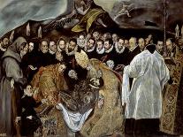 The Burial of the Count of Orgaz, 1586-1588-Jorge Manuel Theotocopuli-Mounted Giclee Print